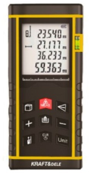 Telemetru digital cu laser Kraft and Dele 0 05 - 60 m ± 1 5 mm 