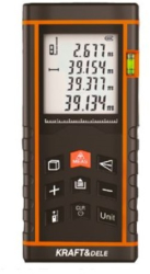 Telemetru digital Kraft and Dele cu laser 0 05 - 40 m ± 1 5 mm 