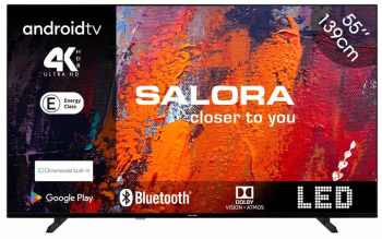Televizor Smart LED 4K Ultra HD 55 inch SALORA - 55UA550 negru 