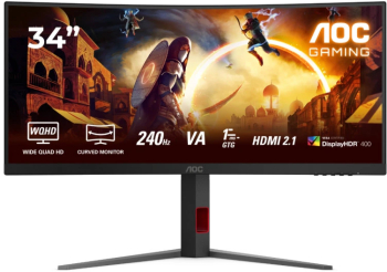 Monitor Gaming Fast VA LED AOC 34