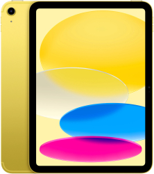 iPad A16 11th (2025) 11" 5G 256GB Bionic Penta Core, 4 GB, Wi-Fi BT iPadOS 18.3.1, Yellow - imagine 1