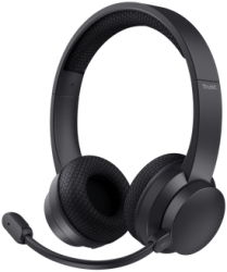 Casti cu microfon Trust Ayda WS ENC 3.5 mm jack/Bluetooth Black 