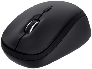 Mouse Optic Trust Yvi+ Compact Multi-Device USB Wireless/Bluetooth Black 