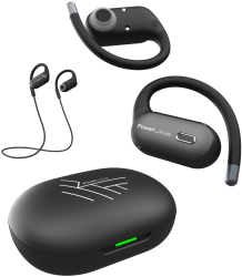 Casti Bluetooth Wireless PowerLocus Open-Ear Move Black 