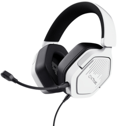 Casti cu microfon Trust GXT492W Carus 3.5 mm jack White 