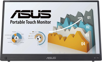 portabil touchscreen Asus 15.6" IPS ZenScreen Touch USB Type-C DisplayPort 1xIesire audio 1xMicro HDMI 1