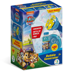 Patrula Catelusilor Set De Baloane De Sapun Cu Generator 450ml 
