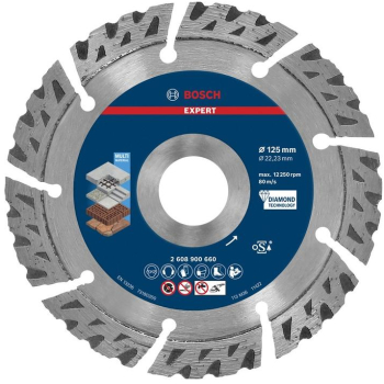 Bosch - Disc diamantat MultiMaterial EXPERT 125x22.23x2.2mm 2608900660 