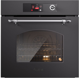 Cuptor electric incorporabil 65 litri ILVE Nostalgie Multioven negru/argintiu 