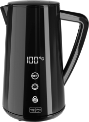 Fierbator apa Swan SK14650BLKNE 1.5 litri 1800 W negru