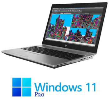 Laptop HP Zbook 15 G5 i7-8850H 32GB 1TB SSD Quadro P2000 4GB Win 11 Pro 