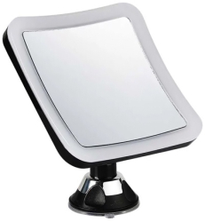 Oglinda iluminata led 3.2w pentru make up 6400k cu baterii 4xaa 