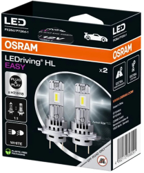 Set 2 becuri H7 Osram LEDdriving HL Easy 12V 16W 6500K 64210DWESY
