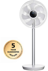 Ventilator camera vertical cu picior Solis Eco Silent alb