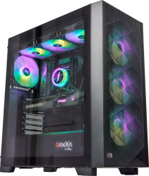 PC Gaming DiaxXa Smart Gamer AMD Ryzen 7 7800X3D 32GB DDR5 SSD 1TB M.2 NVMe NVIDIA GeForce RTX 4060 8GB Iluminare ARGB 