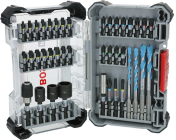 Bosch - Trusa biti de impact tubulare si burghie multimaterial 40 bucati 2608521U85 