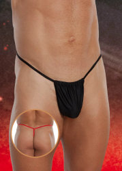 Chiloti tanga sexy pentru barbati negru S/L 
