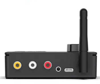 Convertor Audio Digital la Analog Techstar® DAC 192KHz cu Bluetooth 5.4 si Telecomanda Intrare Coaxial Iesiri RCA si Jack 3.5mm 