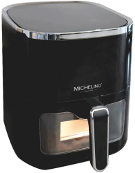 Friteuza cu aer cald 138748 Michelino 5 litri 1450 W 80 ° C - 200 ° C 12 programe presetate negru 