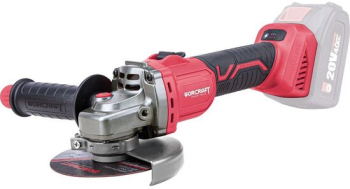 Polizor unghiular flex 20 V Li-ion acumulator neinclus cu turatie reglabila motor fara perii 115 mm Worcraft 