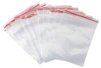 Pungi 100buc cu fermoar Lung 200mm Lat 100mm Gros 40um polietilena PLAST 02-05-1020 