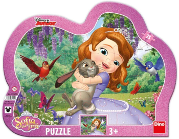 Puzzle cu rama - Printesa Sofia si prietenii 25 piese