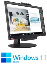 All-in-One Lenovo TIO22 Gen 3 Hexa Core i5-8400 16GB 256GB SSD Win 11 Home