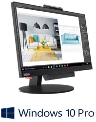 All-in-One Lenovo TIO22 Gen 3 Quad Core i5-6500T 256GB SSD Full HD Win 10 Pro 