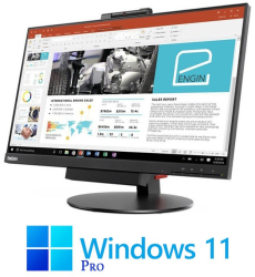All-in-One Lenovo TIO24 Gen 3 Hexa Core i5-10400T 16GB DDR4 SSD Win 11 Pro 