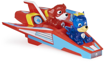 Avion cu figurinele Chase si Marshall Patrula Catelusilor 