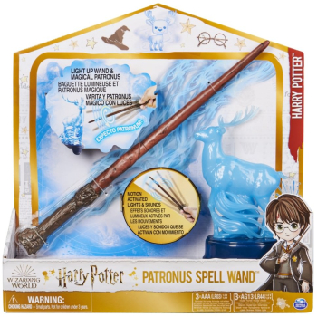 Bagheta magica Wizarding World Harry Potter Patronus 33 cm 