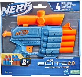 Blaster Nerf Elite 2.0 Prospect QS 4 