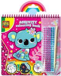 Carte cu activitati cu diamante 3 in 1 