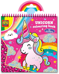 Carte de colorat Unicorn 