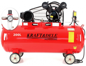 Compresor ulei 200L 2 pistoane KD1473 Kraft&Dele 
