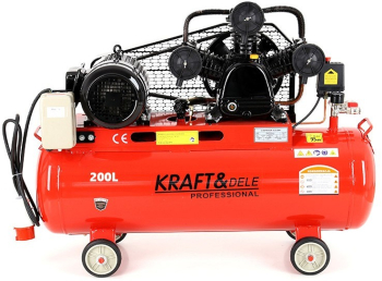 Compresor ulei 200L 3 pistoane 400V KD408 Kraft&Dele