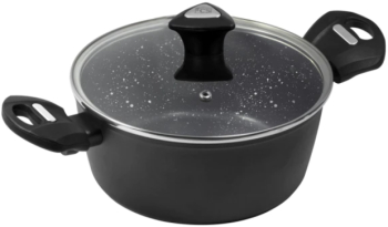 Cratita Carl Schmidt Sohn-Marburg aluminiu 16 cm negru