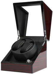 Cutie intors ceasuri iUni 4 programe Watch Winder 2 Mahon-Black 