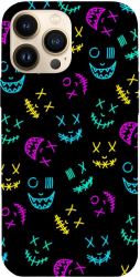 Husa compatibila cu Apple iPhone 11 Pro Max model Neon mask pattern Silicon TPU Viceversa 