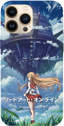 Husa compatibila cu Apple iPhone 11 Pro Max model Sword art Online SAO Levels Silicon TPU Viceversa 