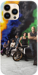 Husa compatibila cu Apple iPhone 12 Mini model Fast & Furious Silicon TPU Viceversa 