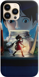 Husa compatibila cu Apple iPhone 12 Mini model The Secret World of Arrietty Silicon TPU Viceversa 