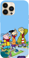 Husa compatibila cu Apple iPhone 13 Mini model Ed Edd n Eddy The cul de sac Silicon TPU Viceversa
