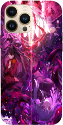 Husa compatibila cu Apple iPhone 13 Pro Max model Fate stay night anime Silicon TPU Viceversa 