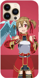 Husa compatibila cu Apple iPhone 13 Pro Max model Silica and Pina Sword Art Online Silicon TPU Viceversa 