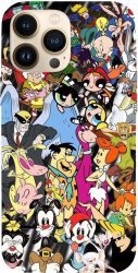 Husa compatibila cu Apple iPhone 14 model Old cartoons Part 1 Silicon TPU Viceversa 
