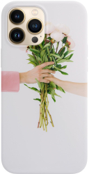 Husa compatibila cu Apple iPhone 14 Plus model Flower bouquet gift Silicon TPU Viceversa 