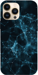 Husa compatibila cu Apple iPhone 15 model Abstract tech representation Silicon TPU Viceversa