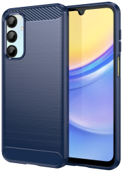 Husa pentru Samsung Galaxy A16 4G / A16 5G - Techsuit Carbon Silicone - Blue 