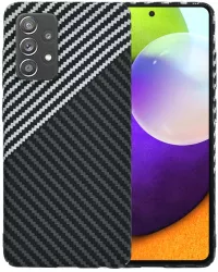 Husa pentru Samsung Galaxy A52 4G / A52 5G / A52s 5G - Techsuit Carbonite FiberShell - Stealth Gray